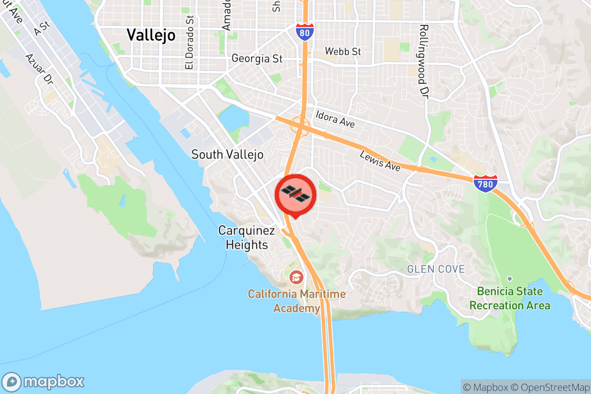 Static map screenshot of the place