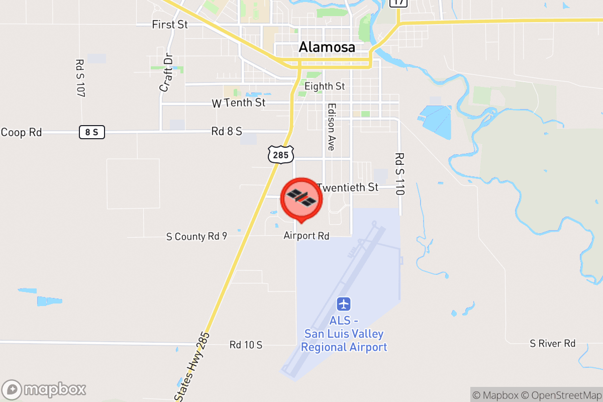 Static map screenshot of the place