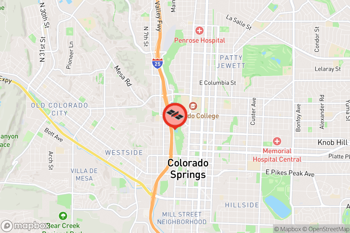 Static map screenshot of the place