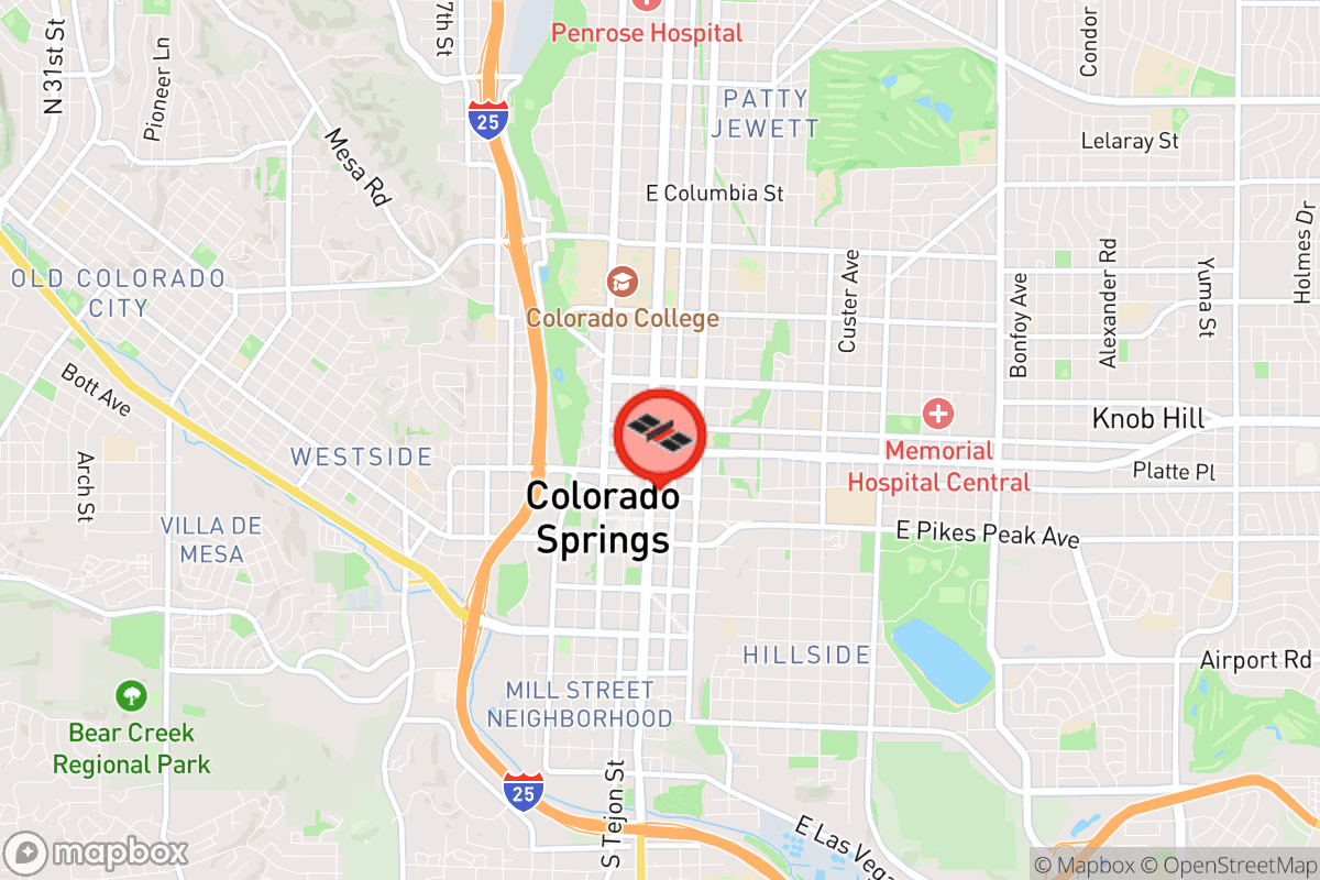 Static map screenshot of the place