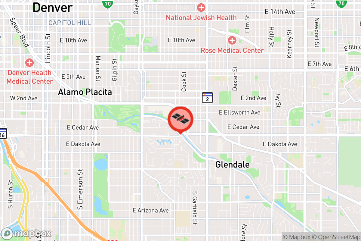 Static map screenshot of the place