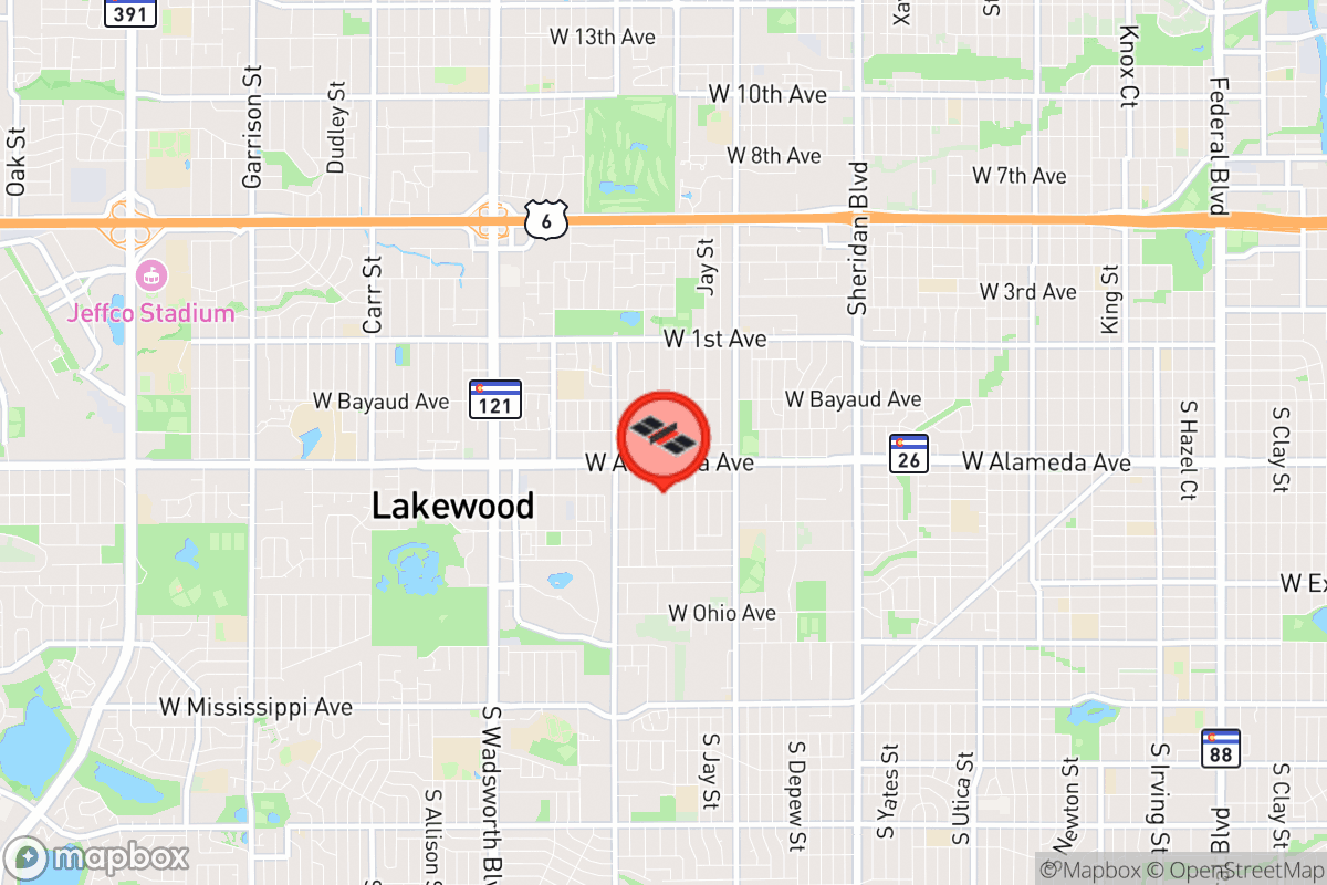 Static map screenshot of the place