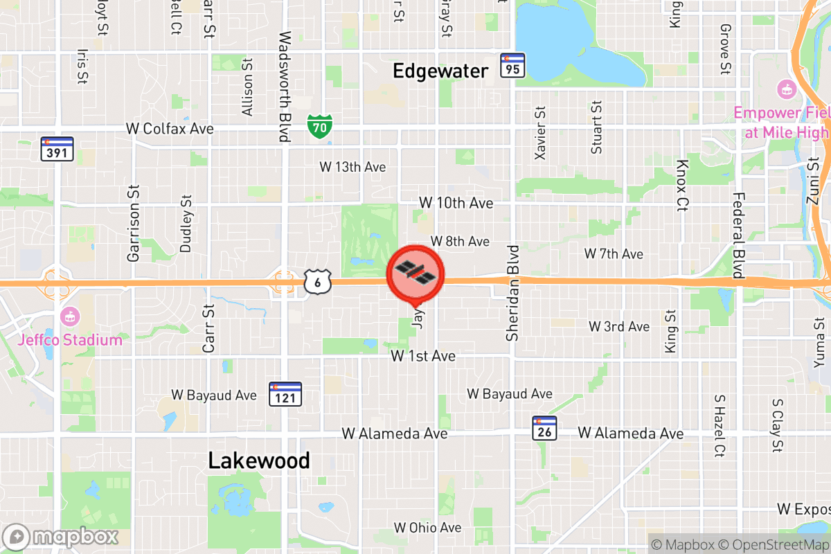 Static map screenshot of the place