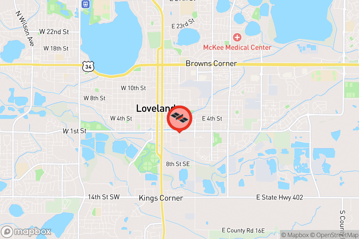 Static map screenshot of the place