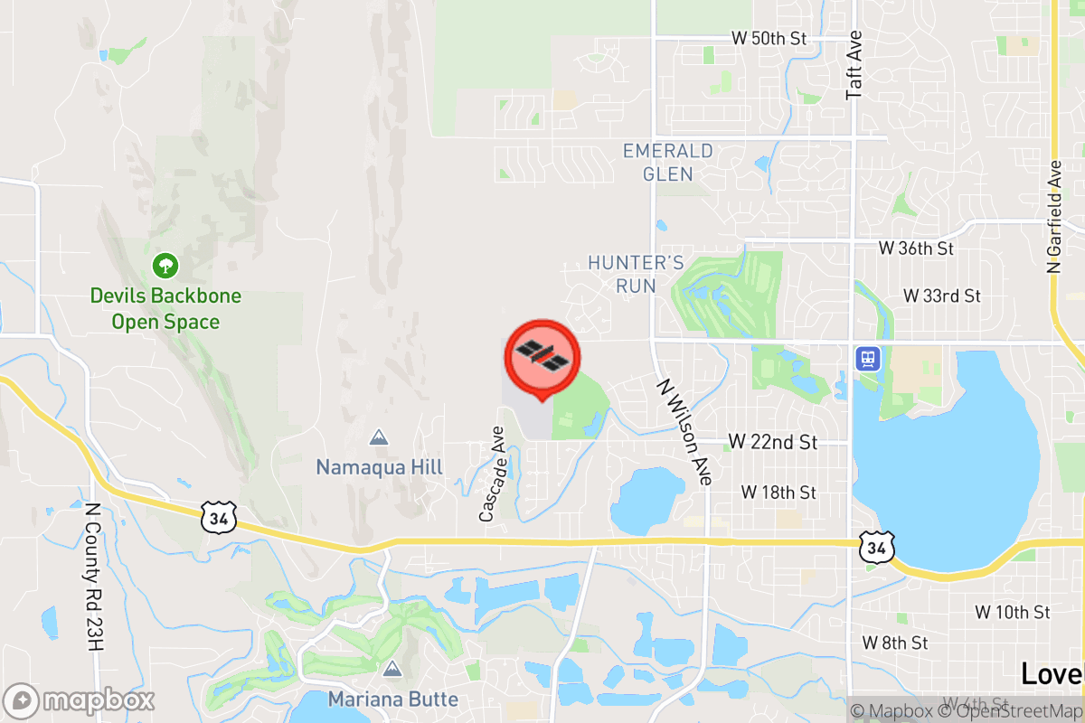 Static map screenshot of the place