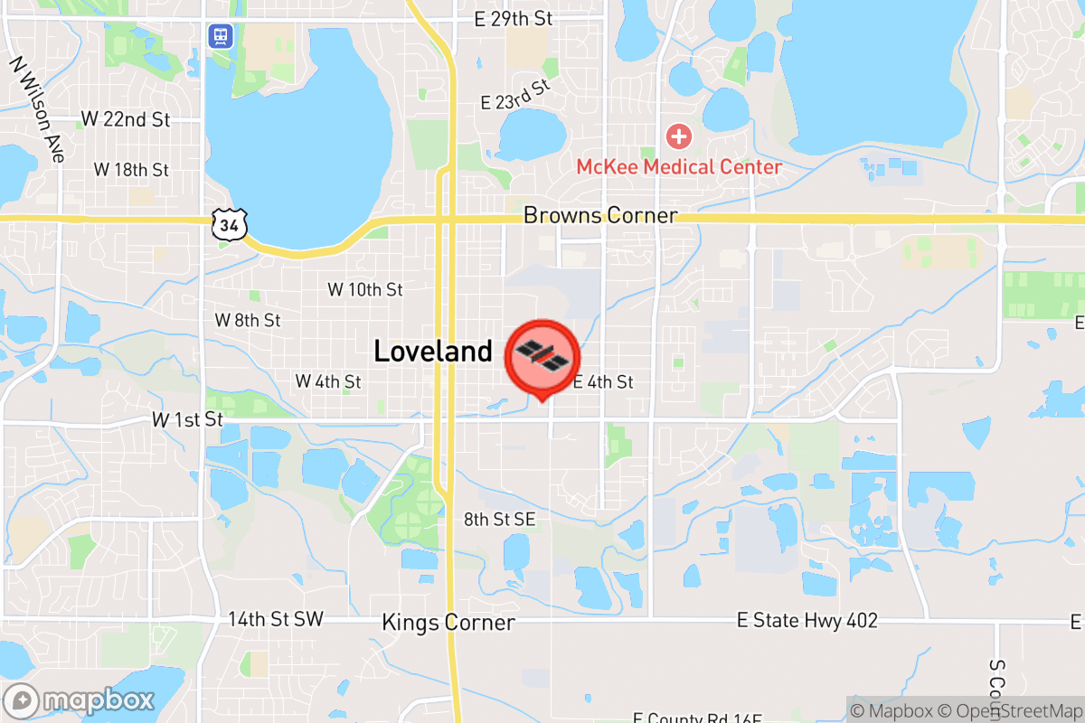 Static map screenshot of the place