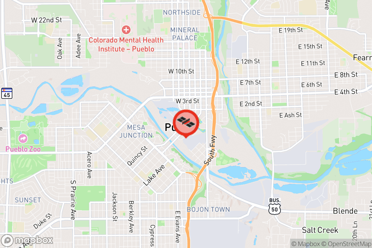 Static map screenshot of the place