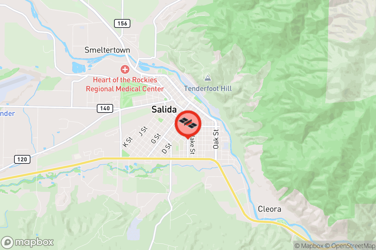 Static map screenshot of the place