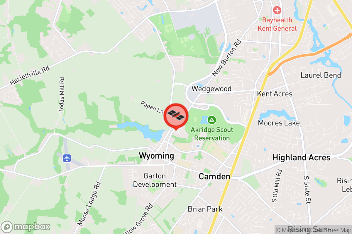 Static map screenshot of the place