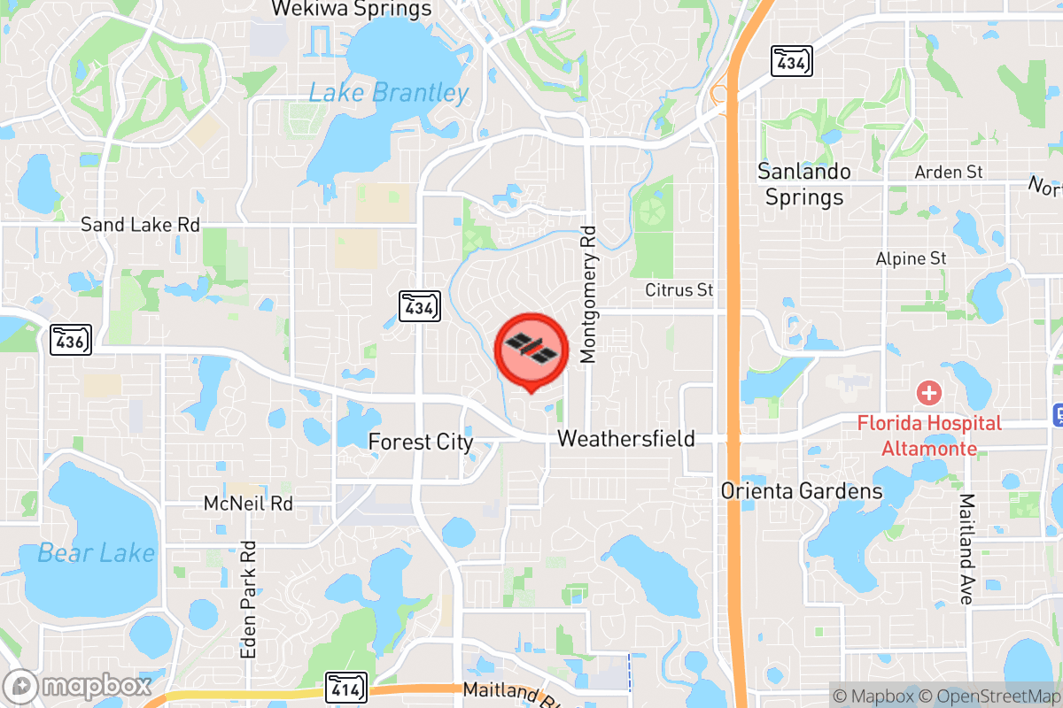 Static map screenshot of the place