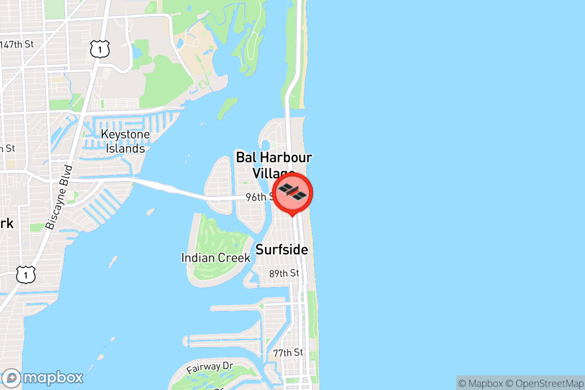 Static map screenshot of the place