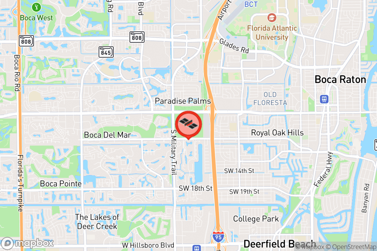 Static map screenshot of the place