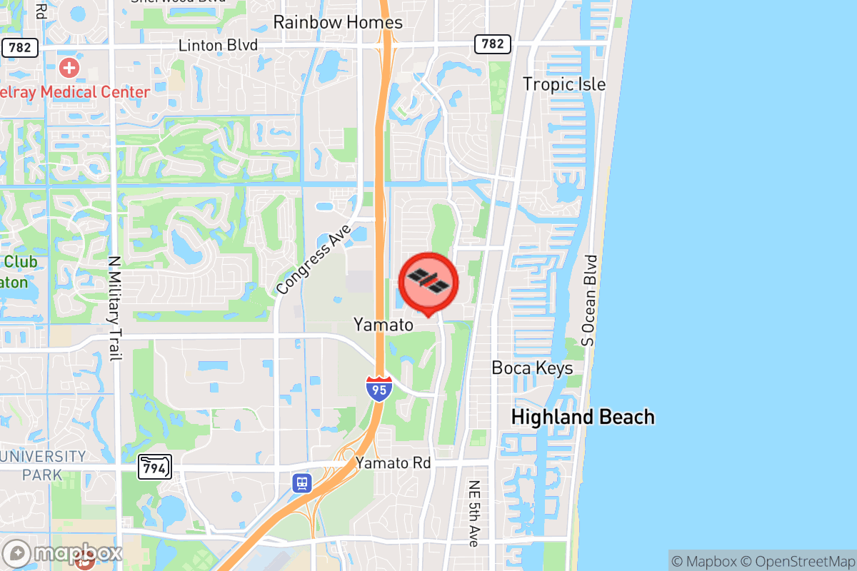 Static map screenshot of the place