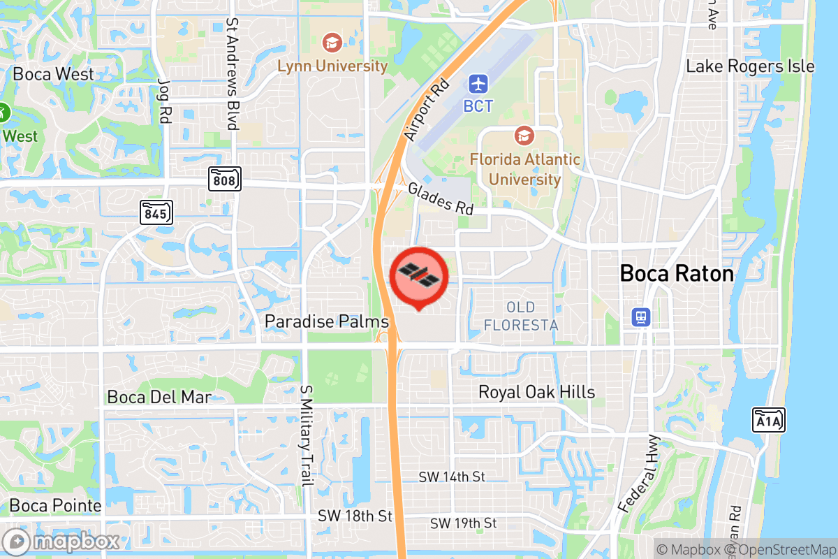 Static map screenshot of the place