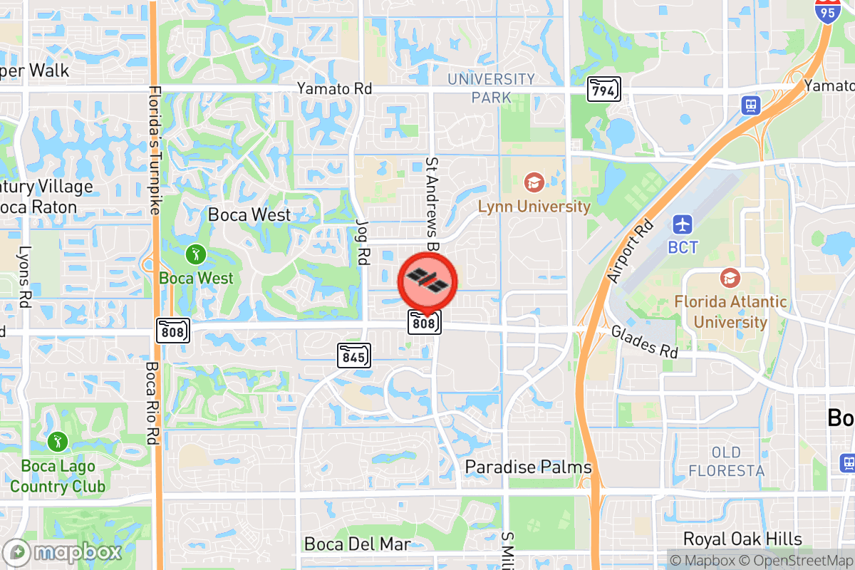 Static map screenshot of the place