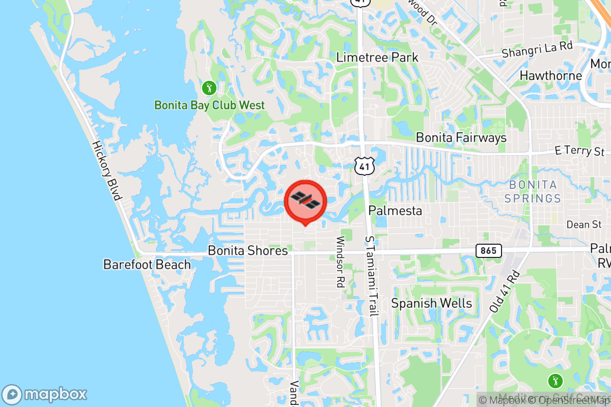 Static map screenshot of the place