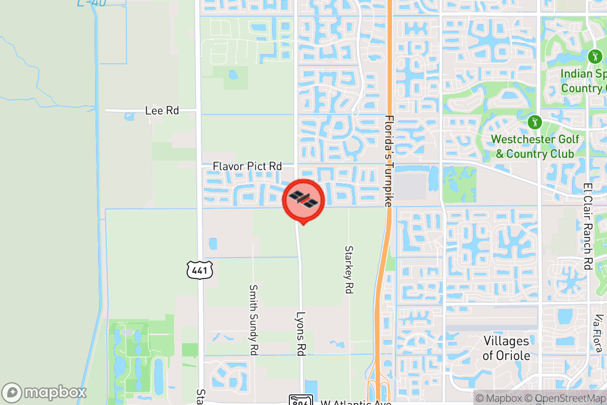 Static map screenshot of the place