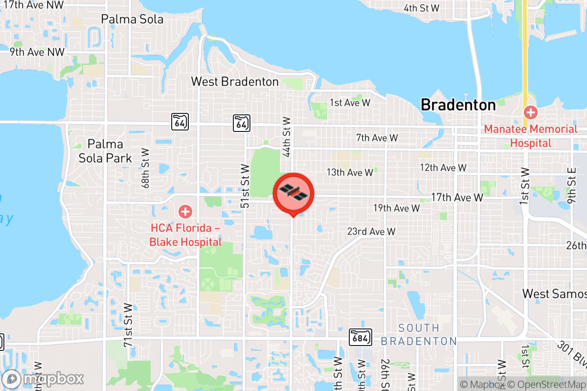 Static map screenshot of the place