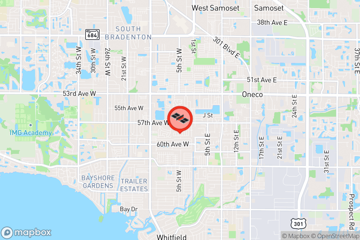 Static map screenshot of the place