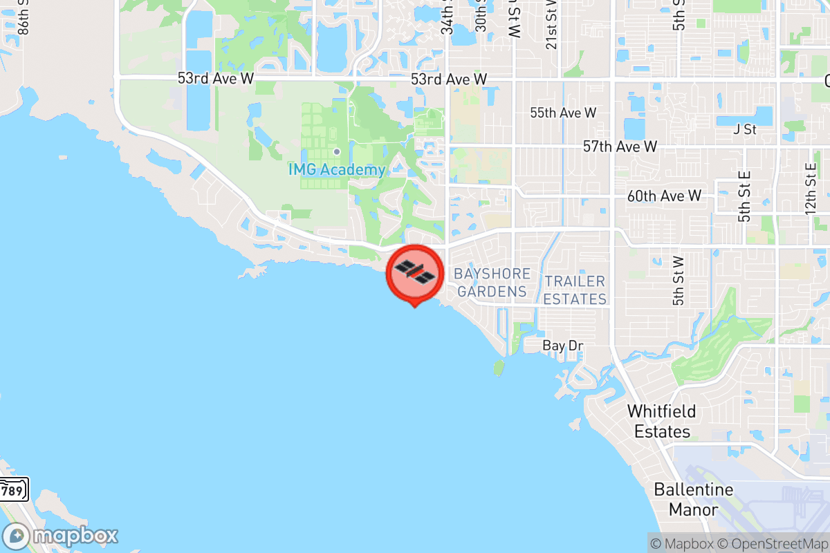 Static map screenshot of the place