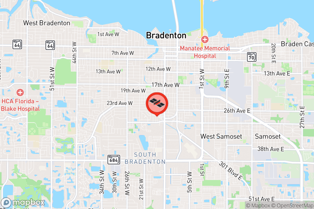 Static map screenshot of the place