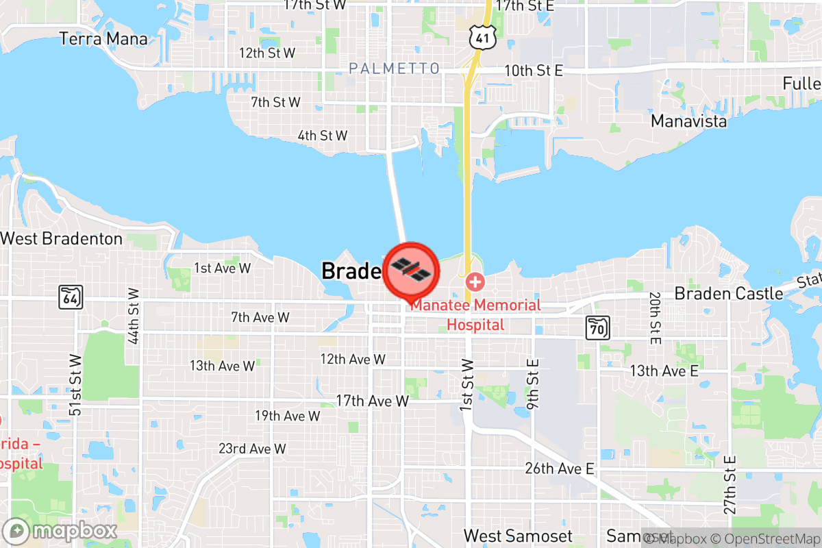 Static map screenshot of the place