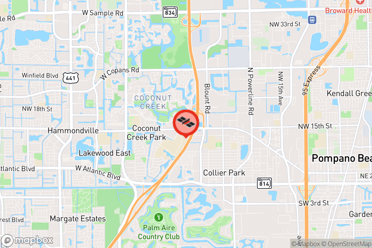 Static map screenshot of the place