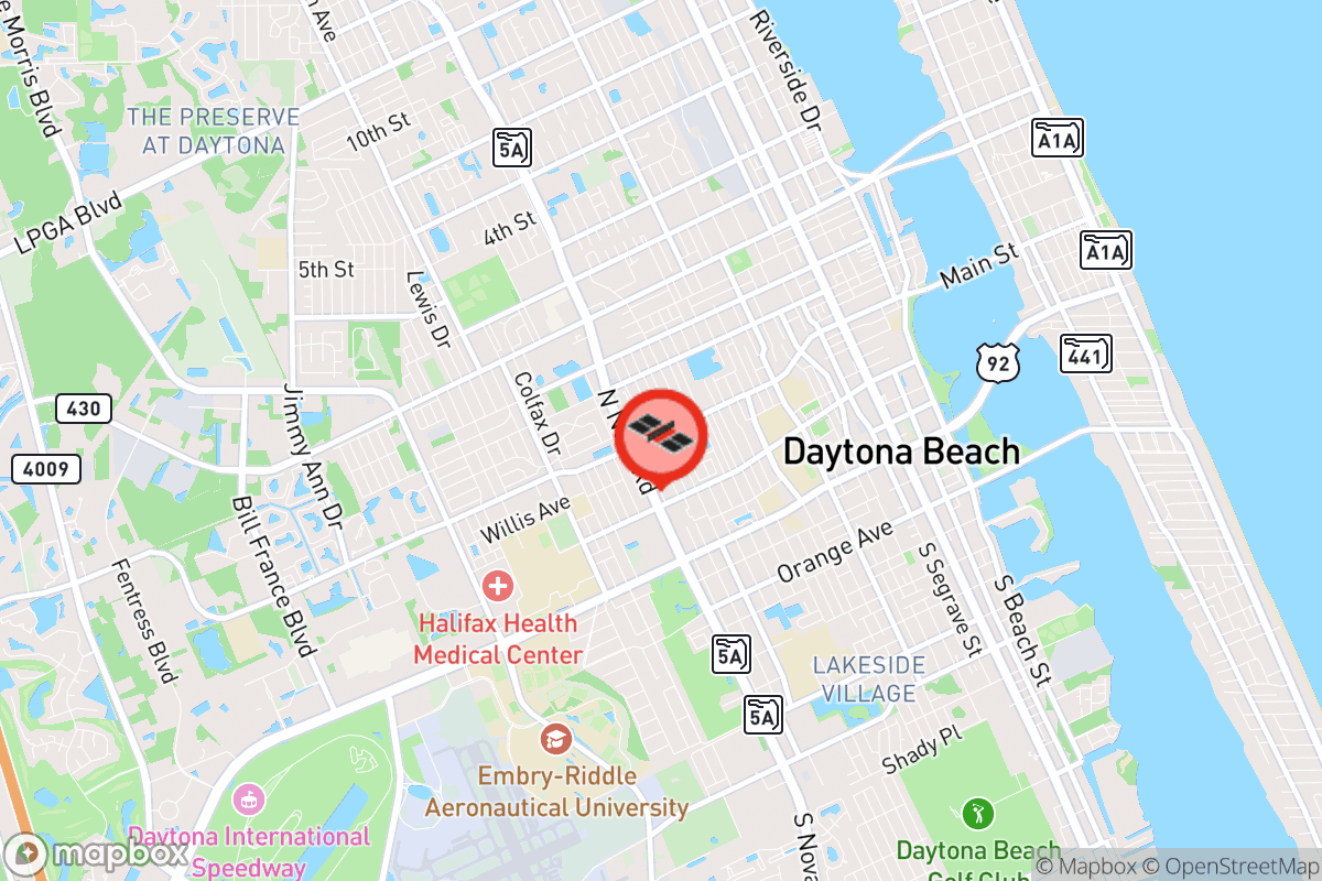 Static map screenshot of the place