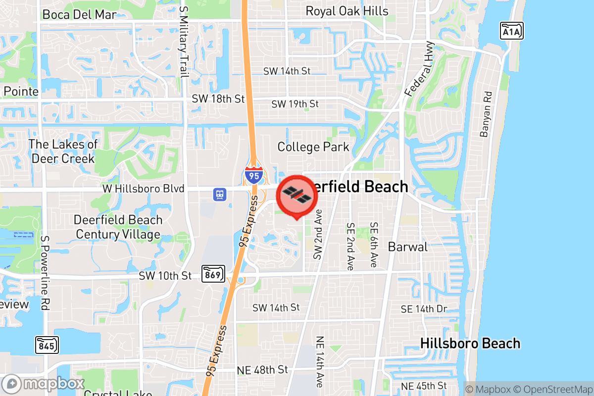 Static map screenshot of the place