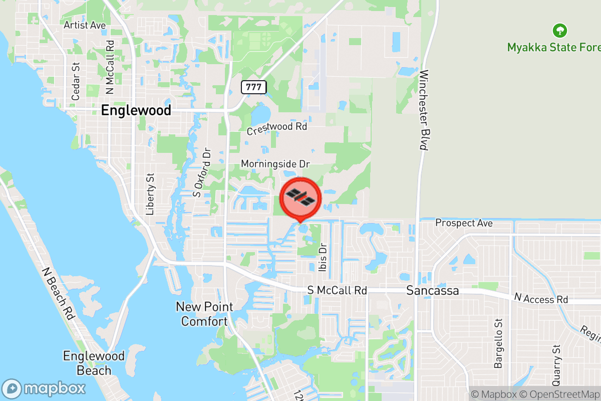 Static map screenshot of the place