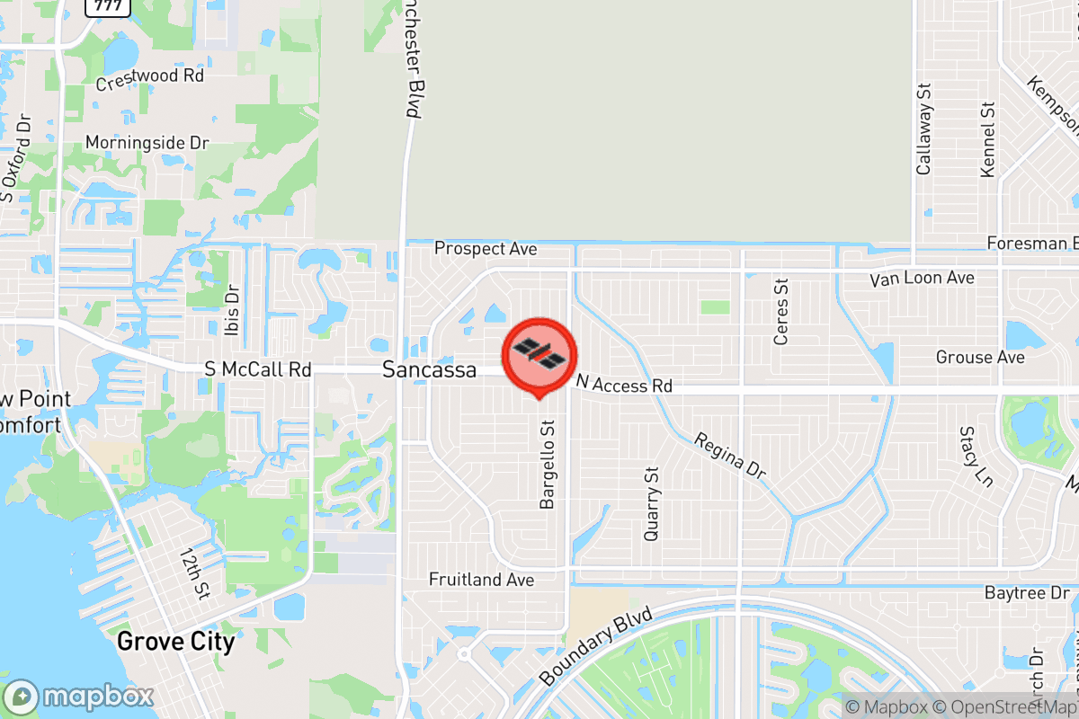 Static map screenshot of the place