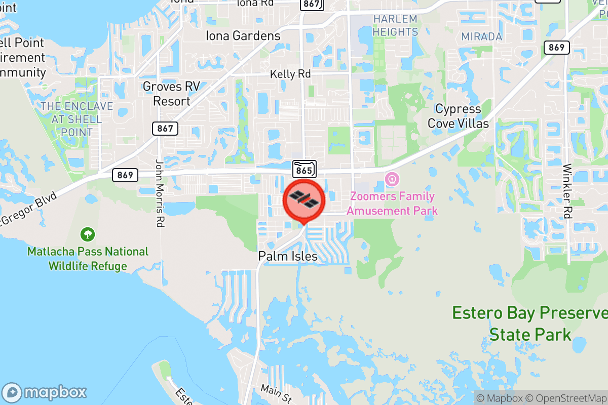 Static map screenshot of the place