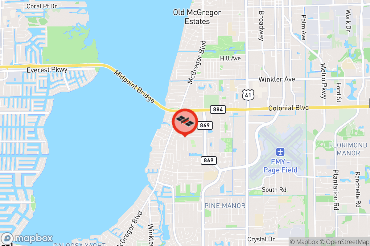 Static map screenshot of the place