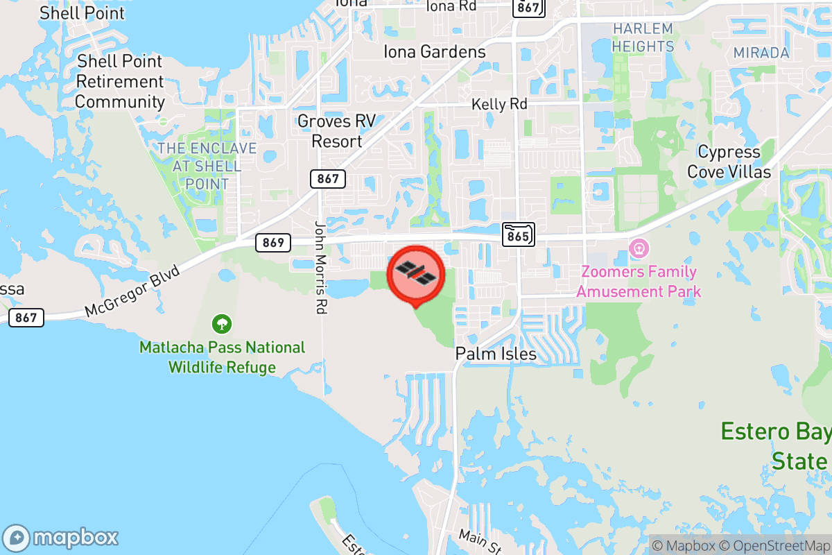 Static map screenshot of the place