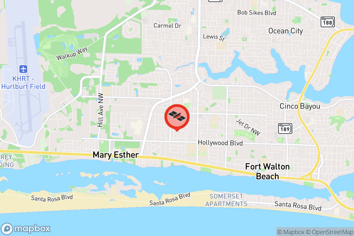 Static map screenshot of the place