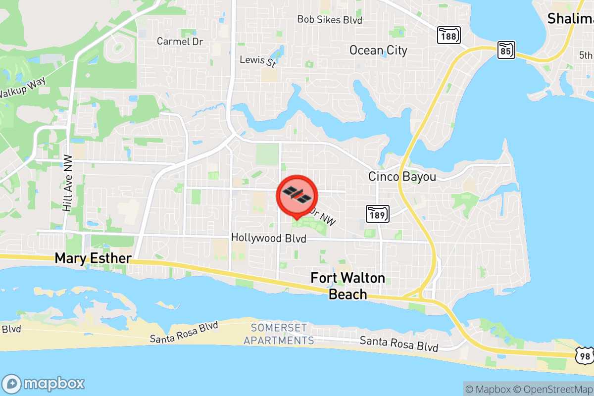 Static map screenshot of the place