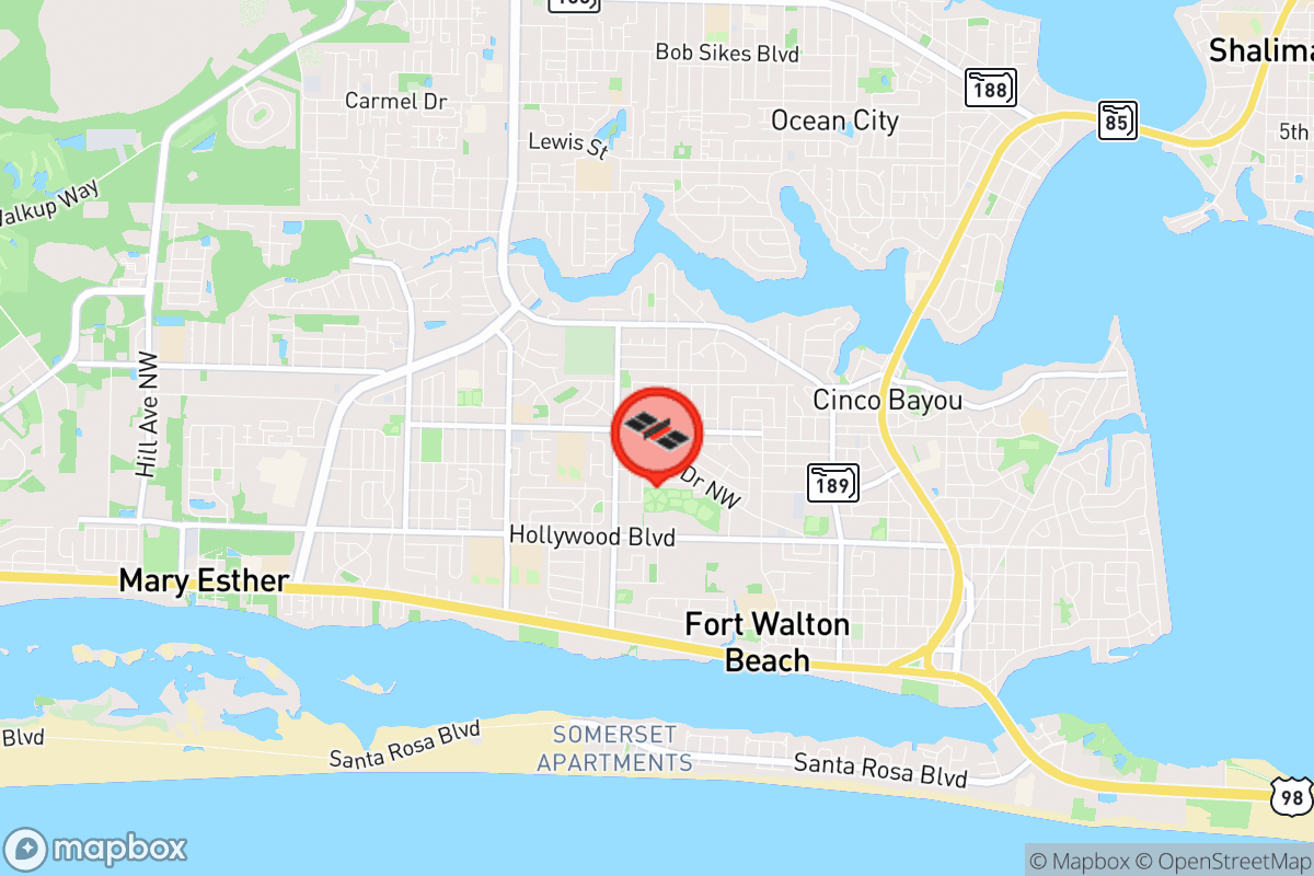 Static map screenshot of the place