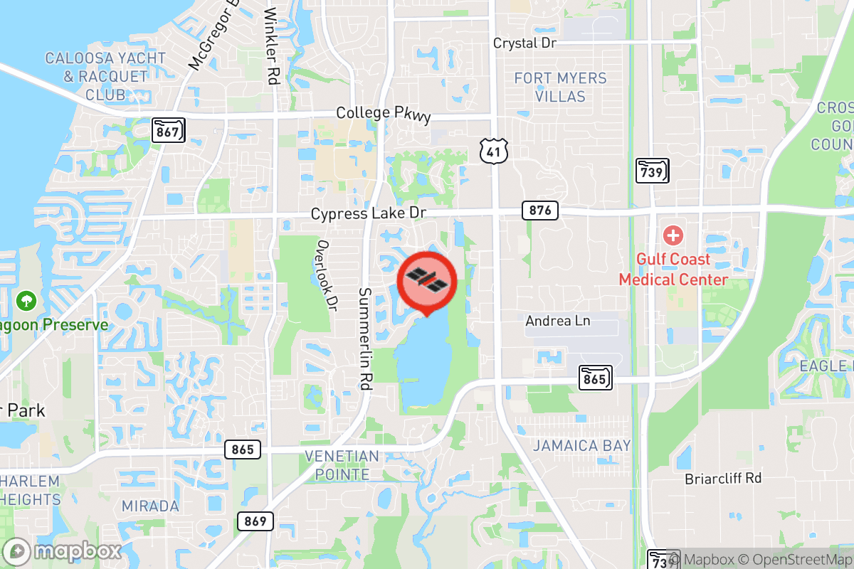 Static map screenshot of the place