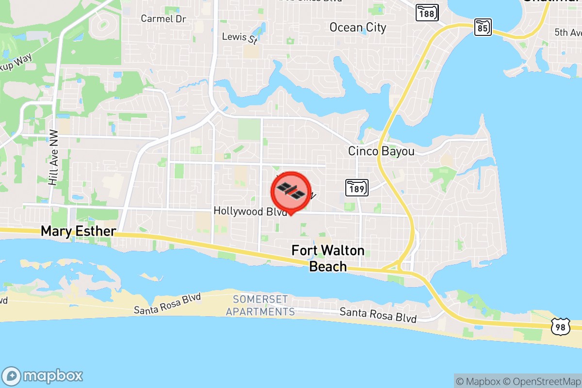 Static map screenshot of the place