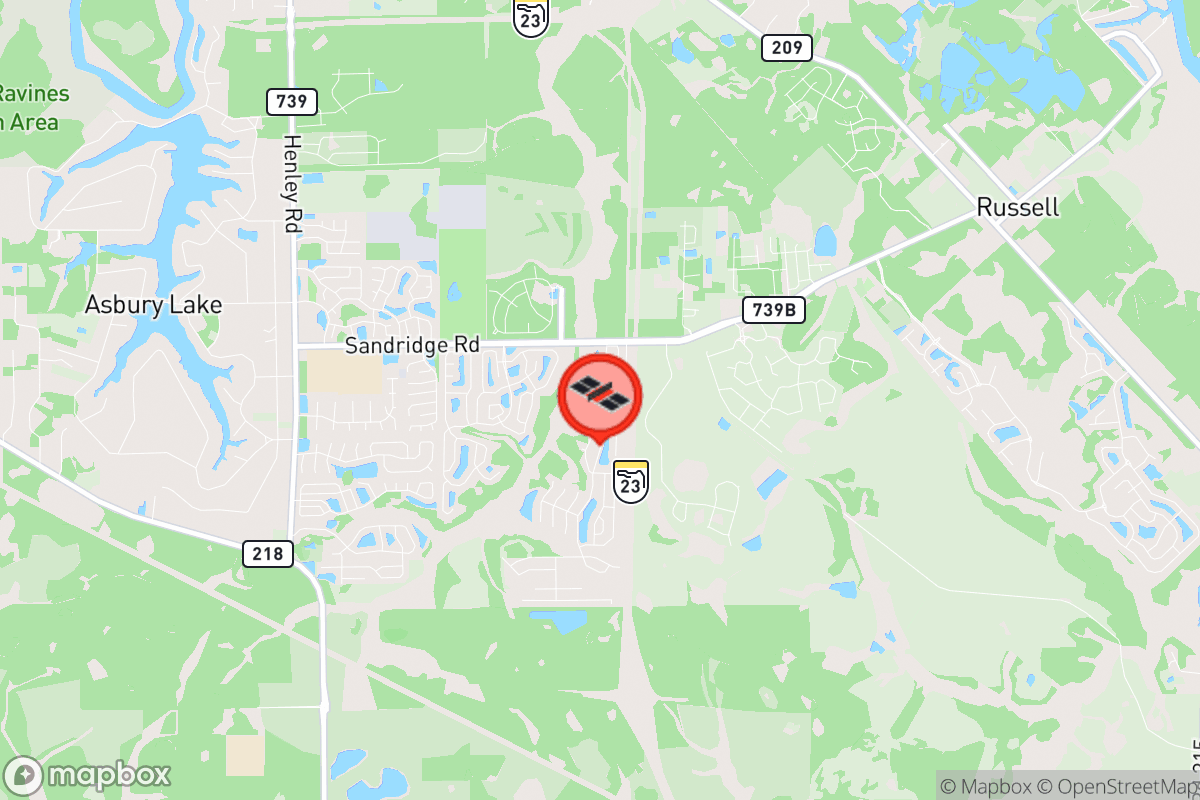 Static map screenshot of the place