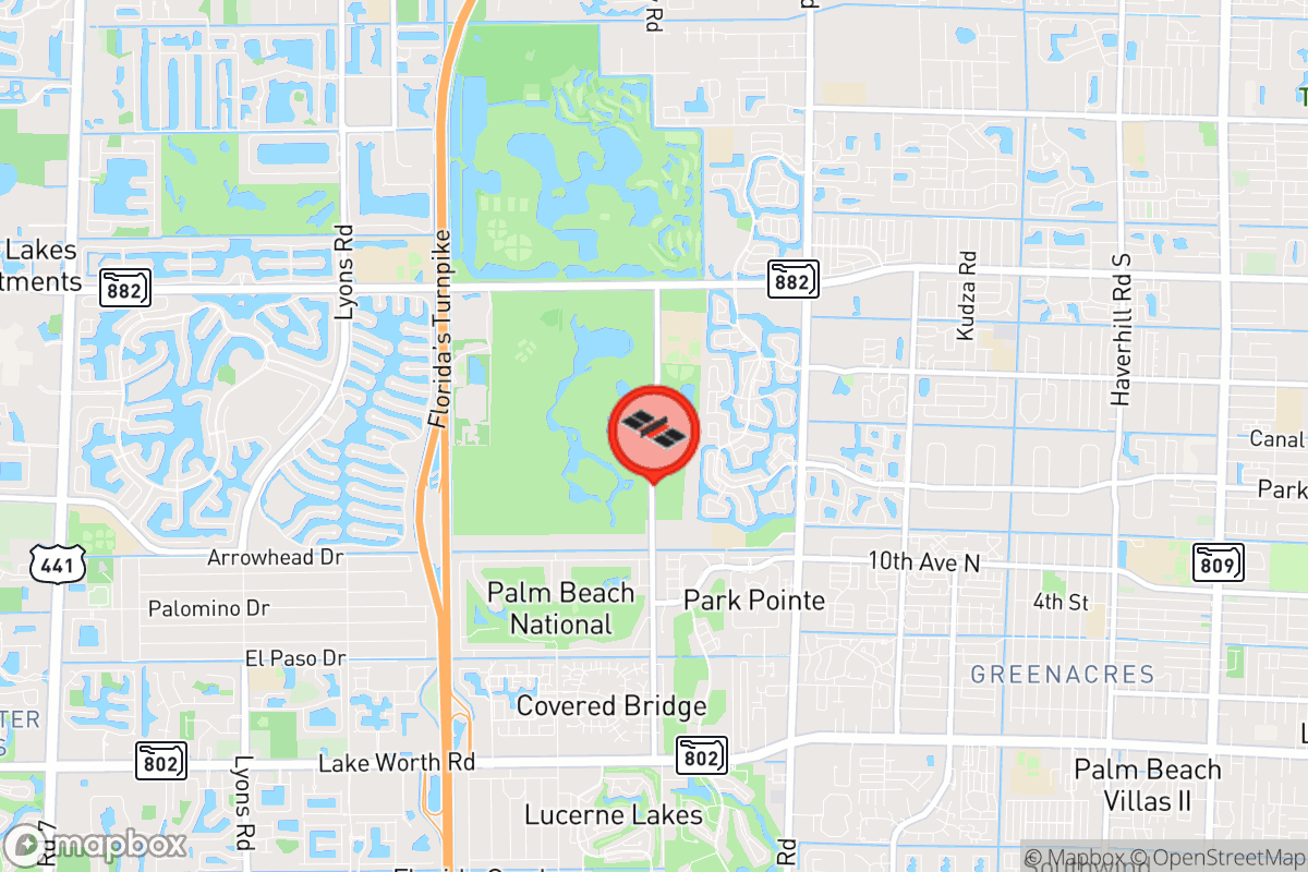 Static map screenshot of the place