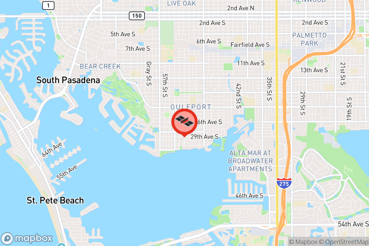 Static map screenshot of the place