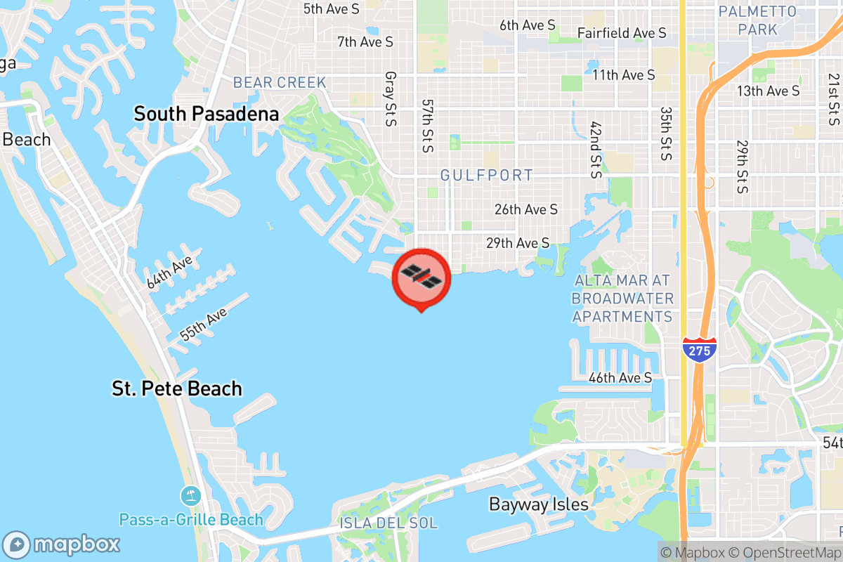 Static map screenshot of the place