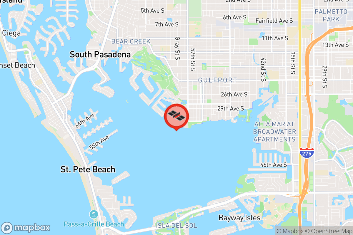 Static map screenshot of the place