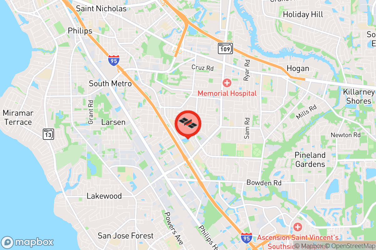 Static map screenshot of the place