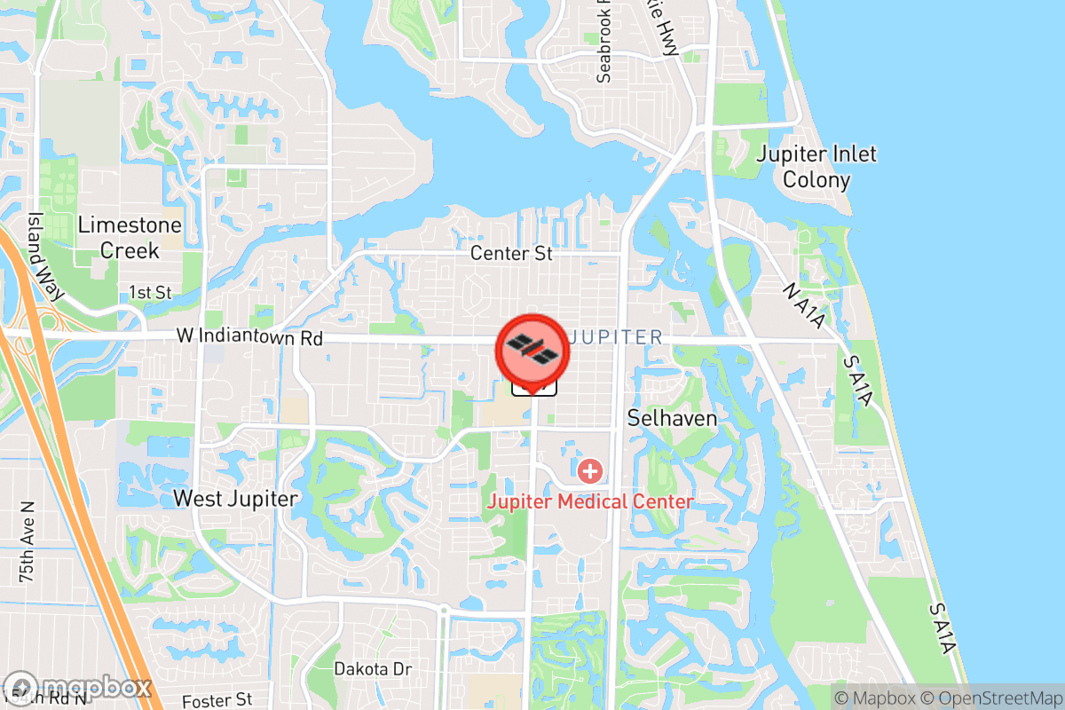 Static map screenshot of the place