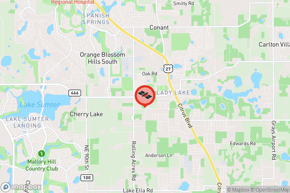 Static map screenshot of the place