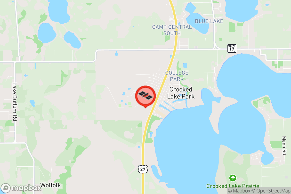 Static map screenshot of the place