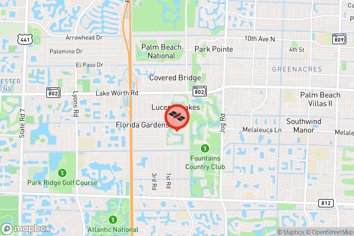 Static map screenshot of the place