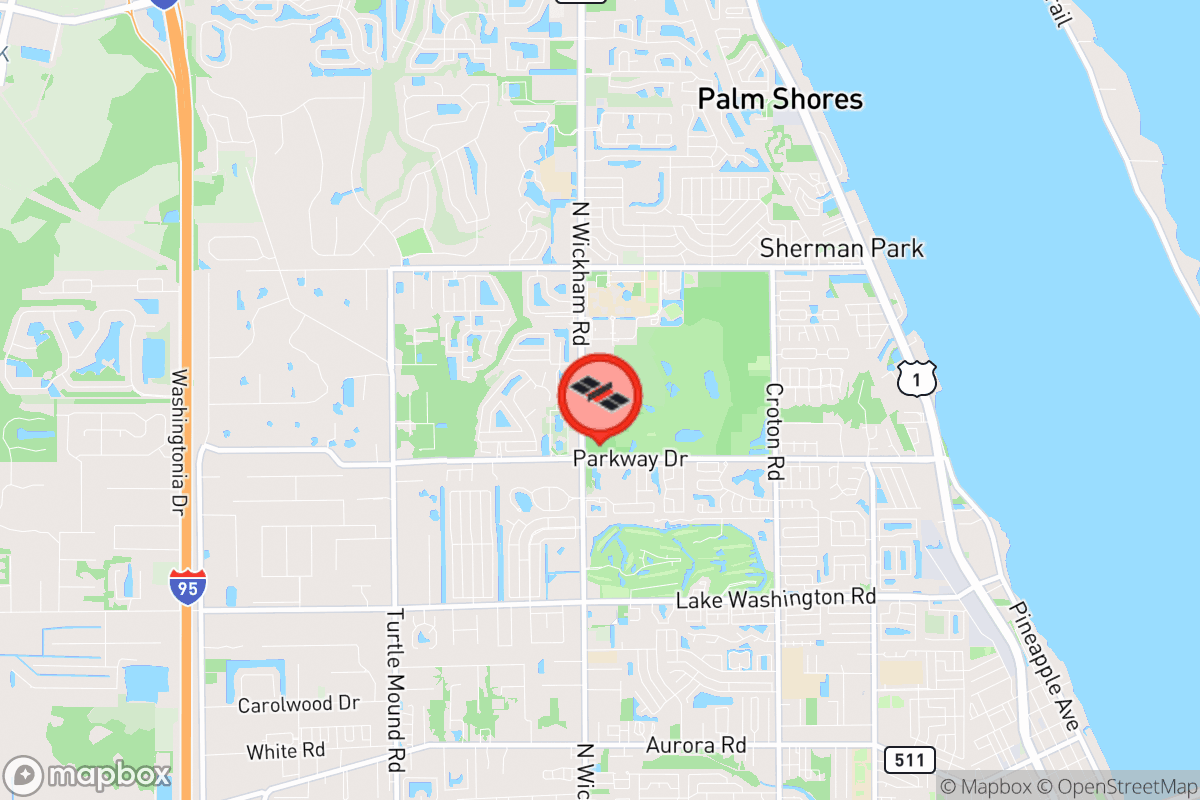 Static map screenshot of the place